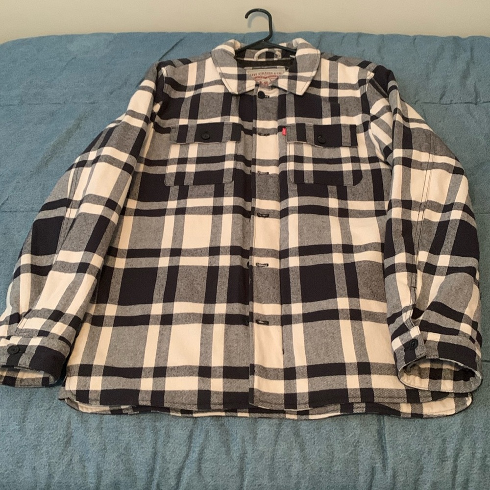 Levi’s Men’s Flannel Shirt Jacket